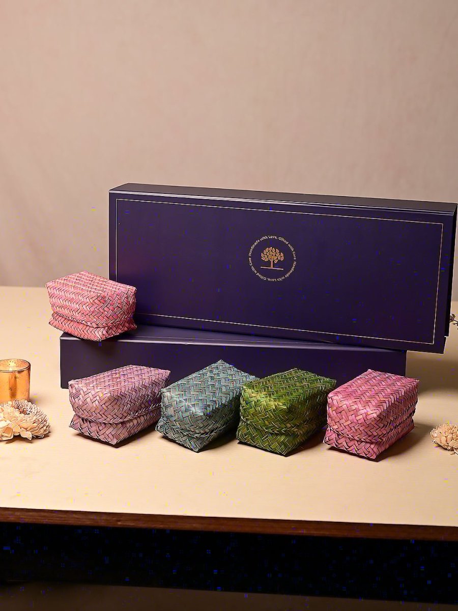 Handcrafted Shitalpati Diwali Gift Hamper – Wholesome - Kadam Haat