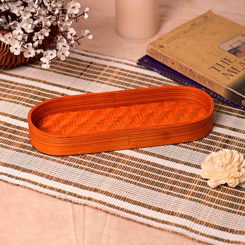 Handmade Bamboo Bedside Tray - Kadam Haat