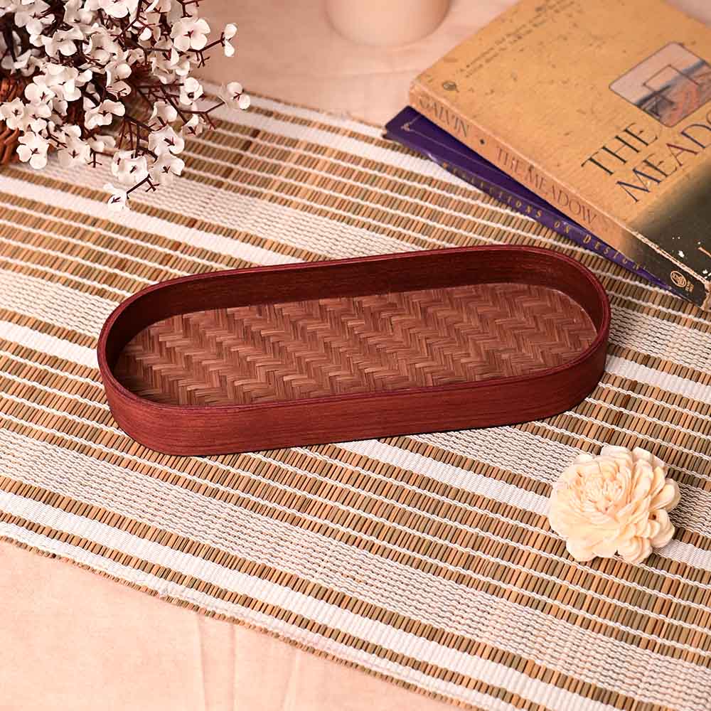 Handmade Bamboo Bedside Tray - Kadam Haat