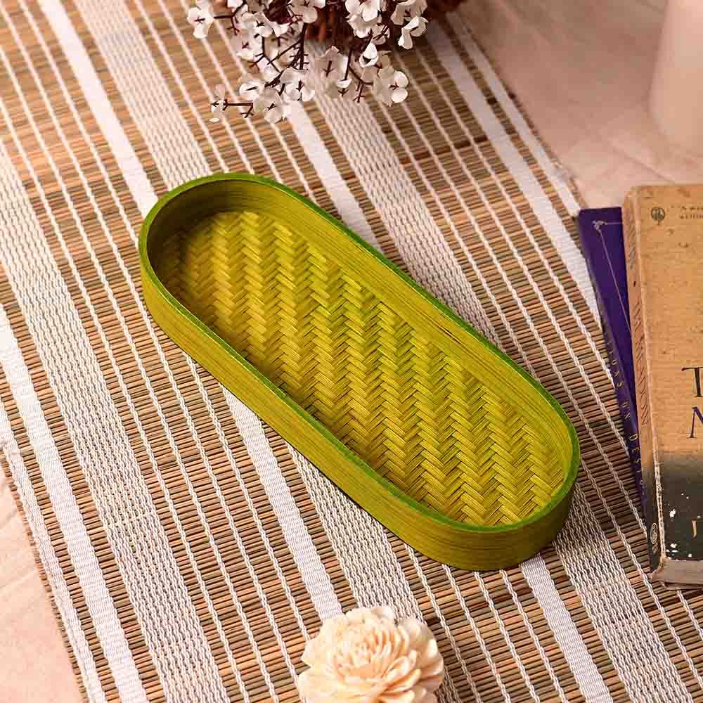 Handmade Bamboo Bedside Tray - Kadam Haat