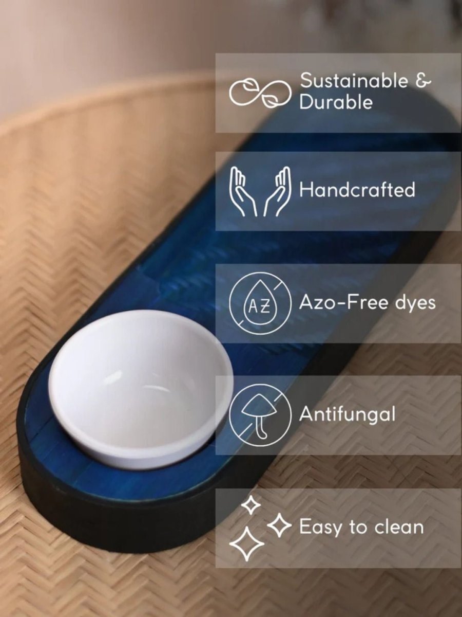 Handmade Chip & Dip Serving - Set of 2 - Kadam Haat