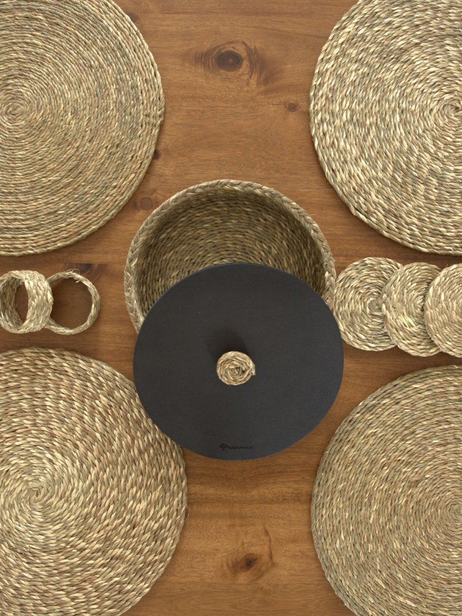 Handmade Sabai Grass Celebration Set - Kadam Haat