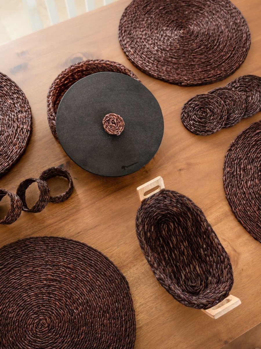 Handmade Sabai Grass Celebration Set - Kadam Haat