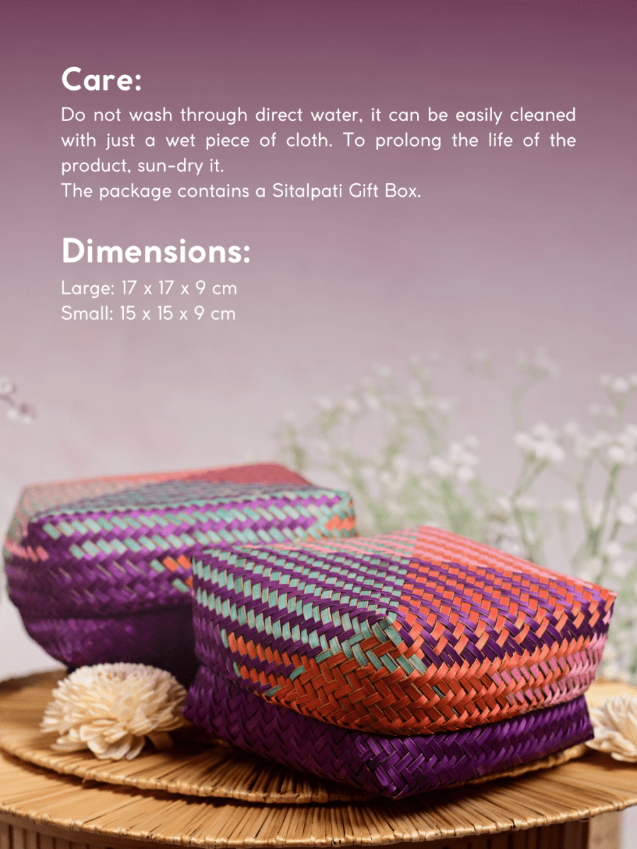 Handmade Shitalpati Wild Flower Mix Gift Box - Kadam Haat