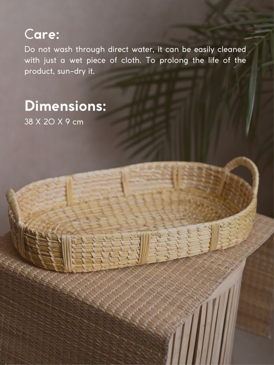 Handmade Sikki Grass Dining Combo - Kadam Haat