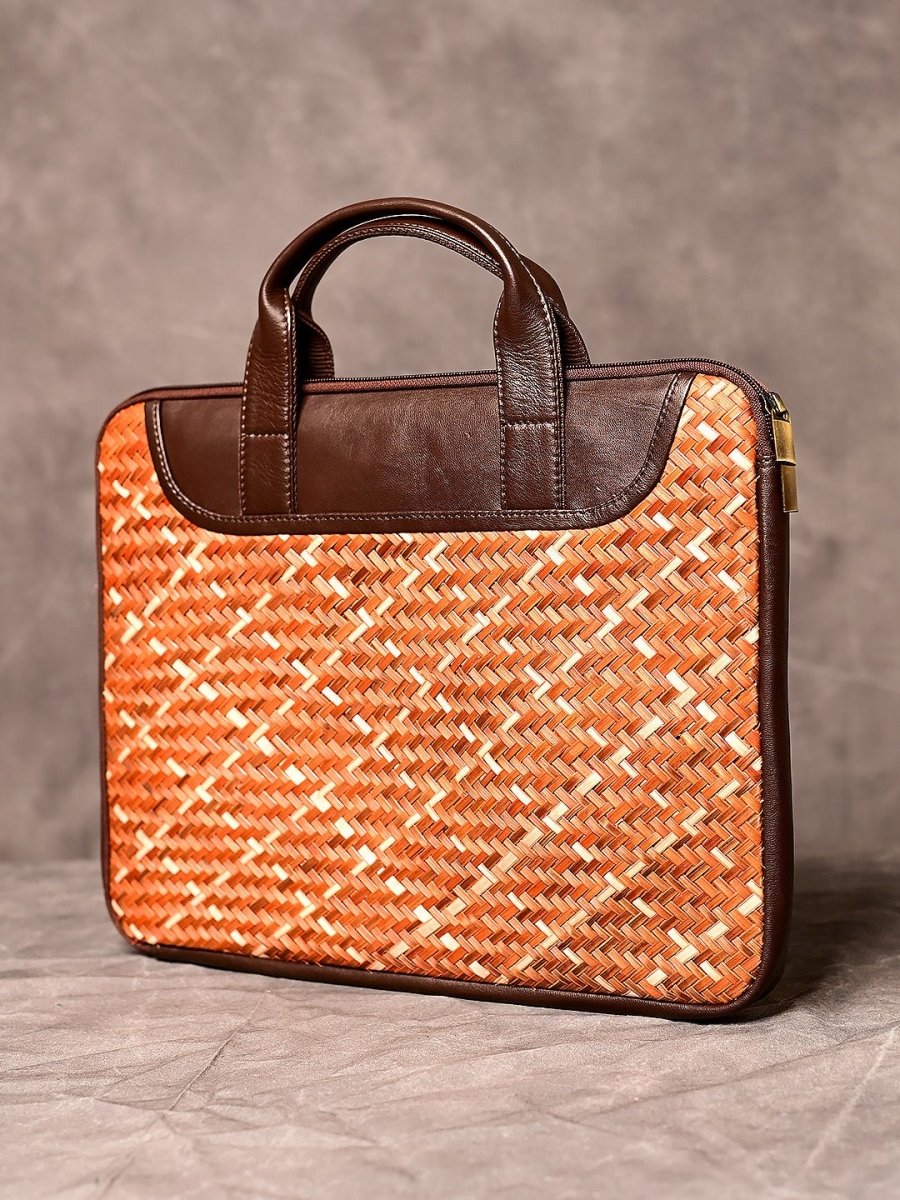 Handmade Sitalpati Laptop Bag - Kadam Haat