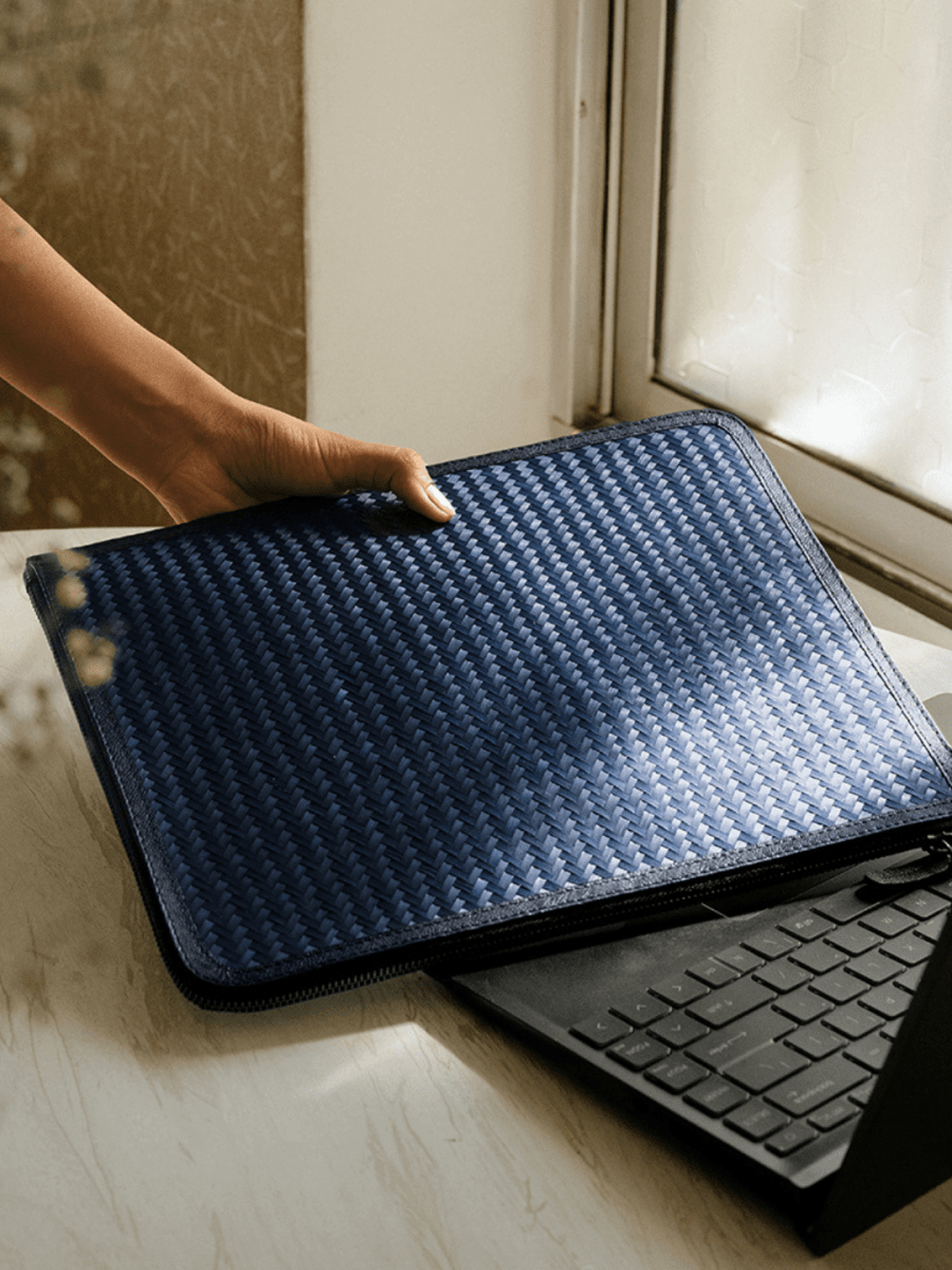 Handmade Sitalpati Laptop Sleeve - Kadam Haat