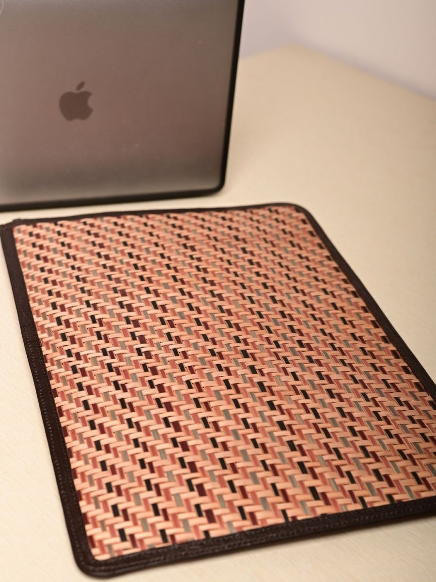 Handmade Sitalpati Laptop sleeve - Earth - Kadam Haat