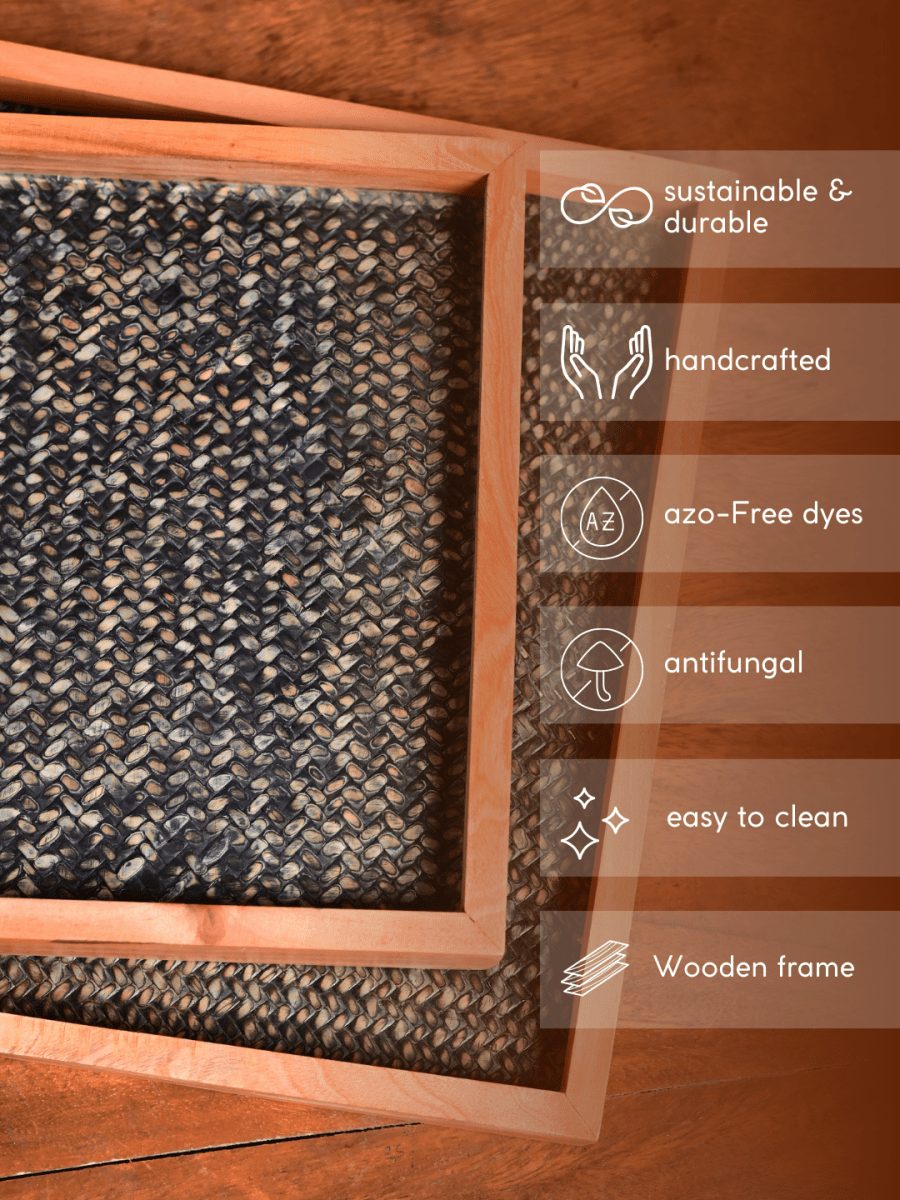 Handmade Sitalpati Tray - Kadam Haat