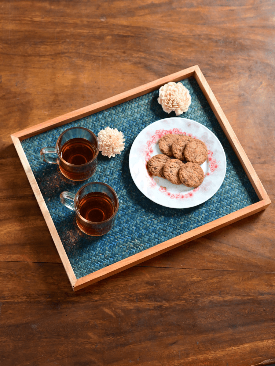 Handmade Sitalpati Tray - Kadam Haat