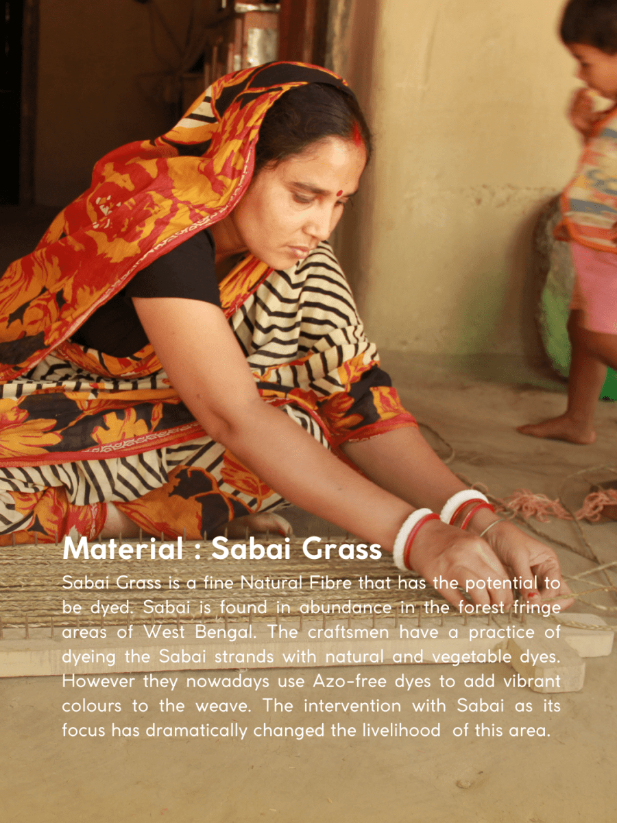 Handmade Zari Moon Clutch - Natural Gold - Kadam Haat