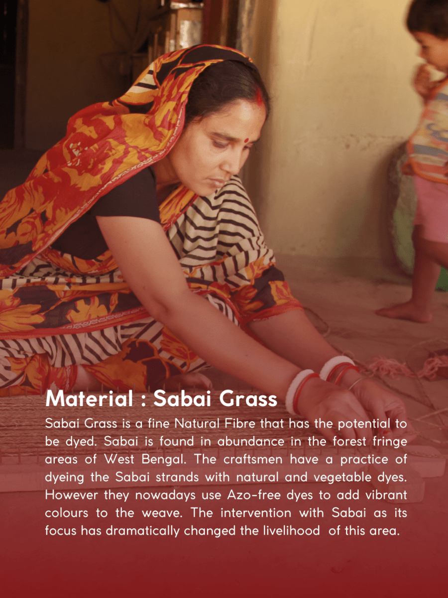 Handmade Zari Moon Clutch - Red Gold - Kadam Haat