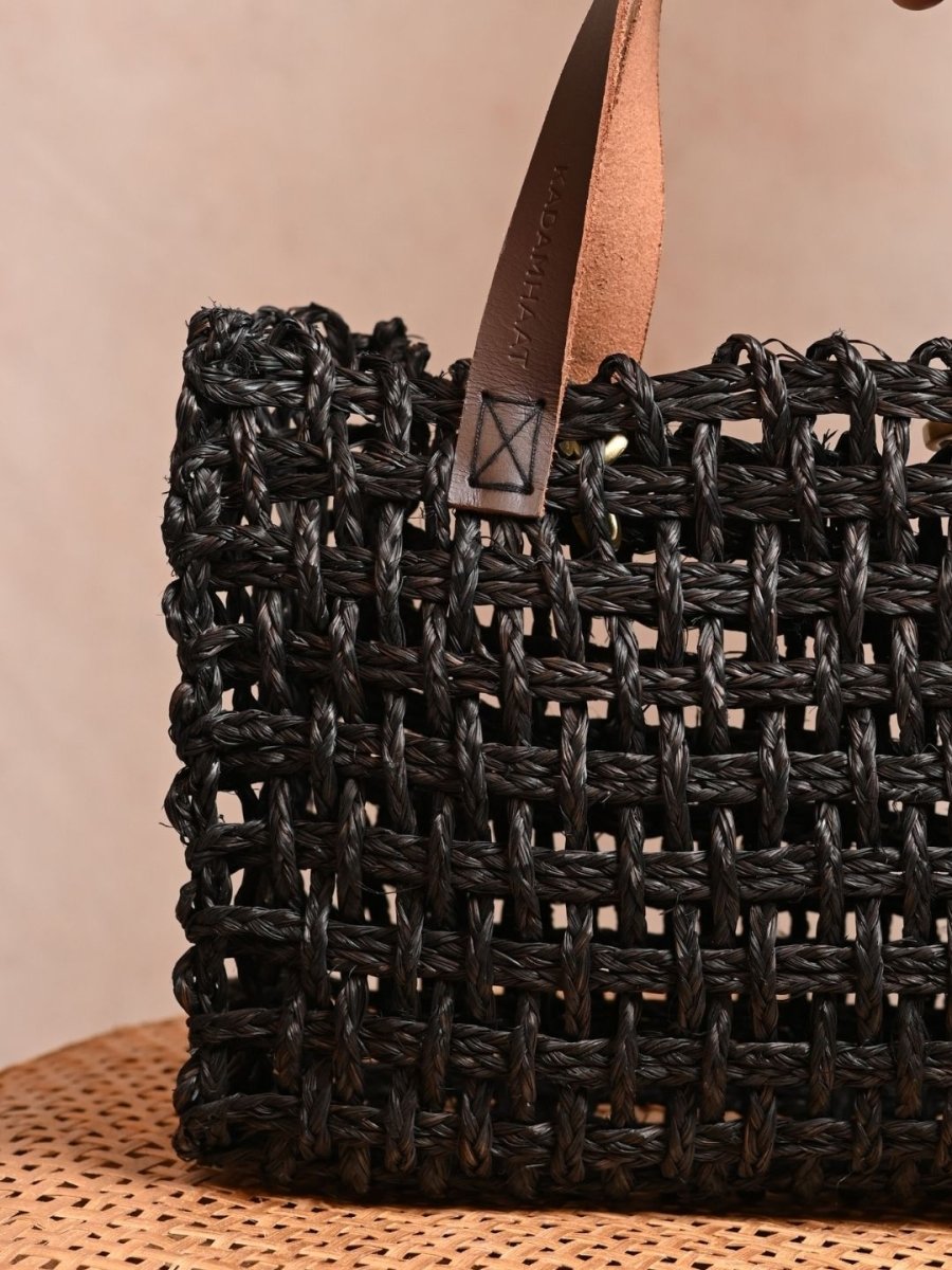 Him & Her Lunch Bag Combo - Black - Kadam Haat