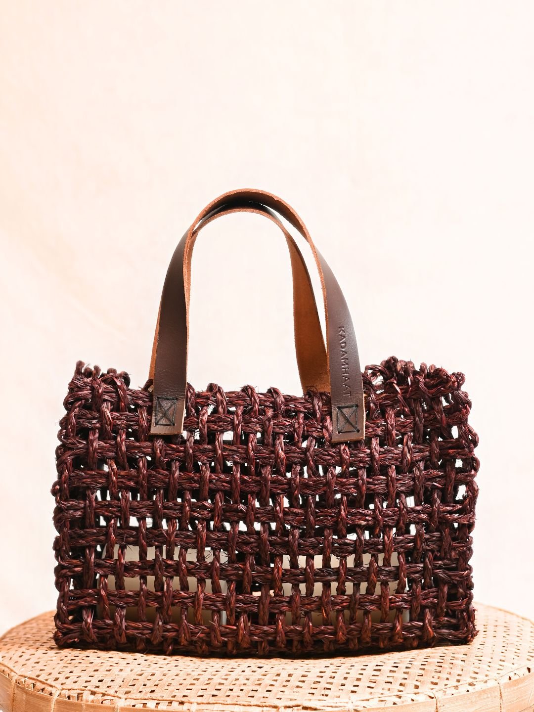 Him & Her Lunch Bag Combo - Brown - Kadam Haat