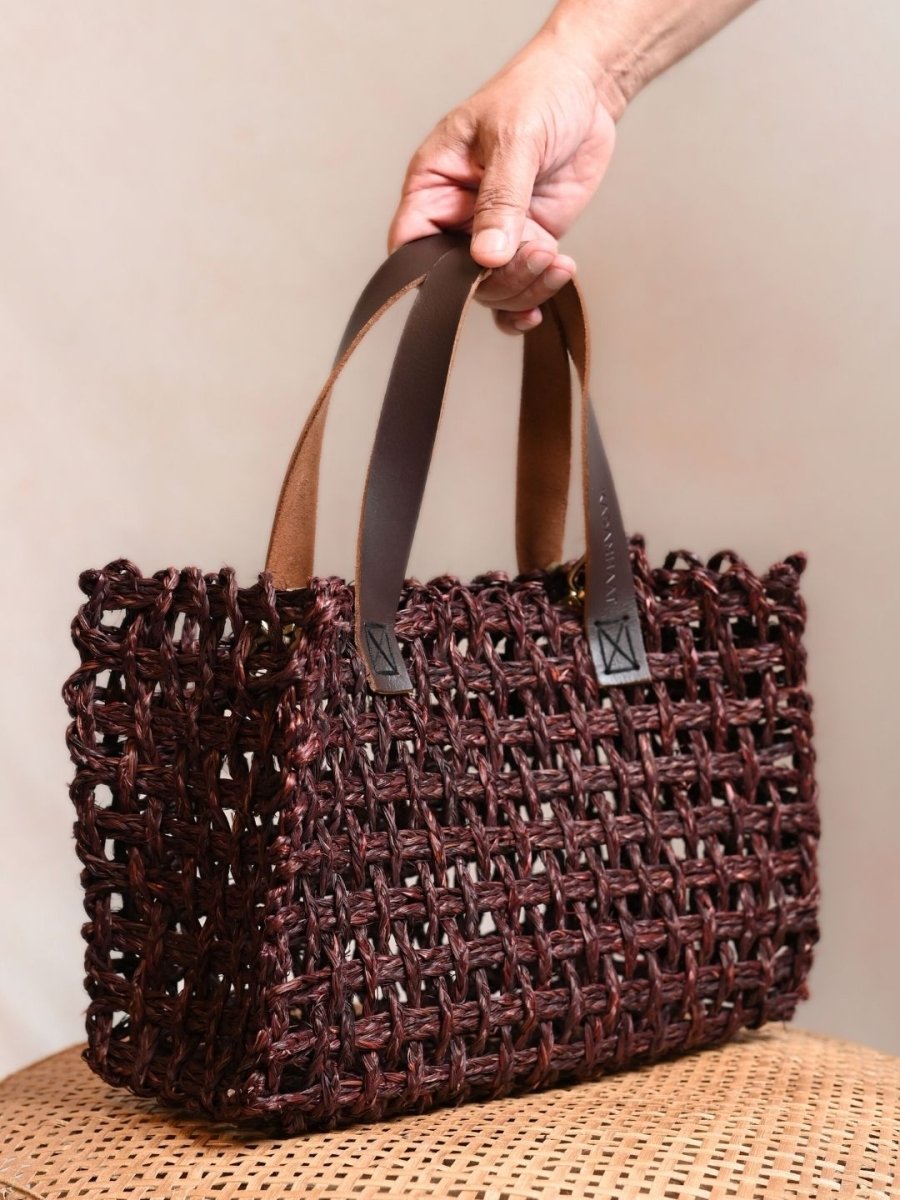 Men's Lunch Bag - Brown - Kadam Haat