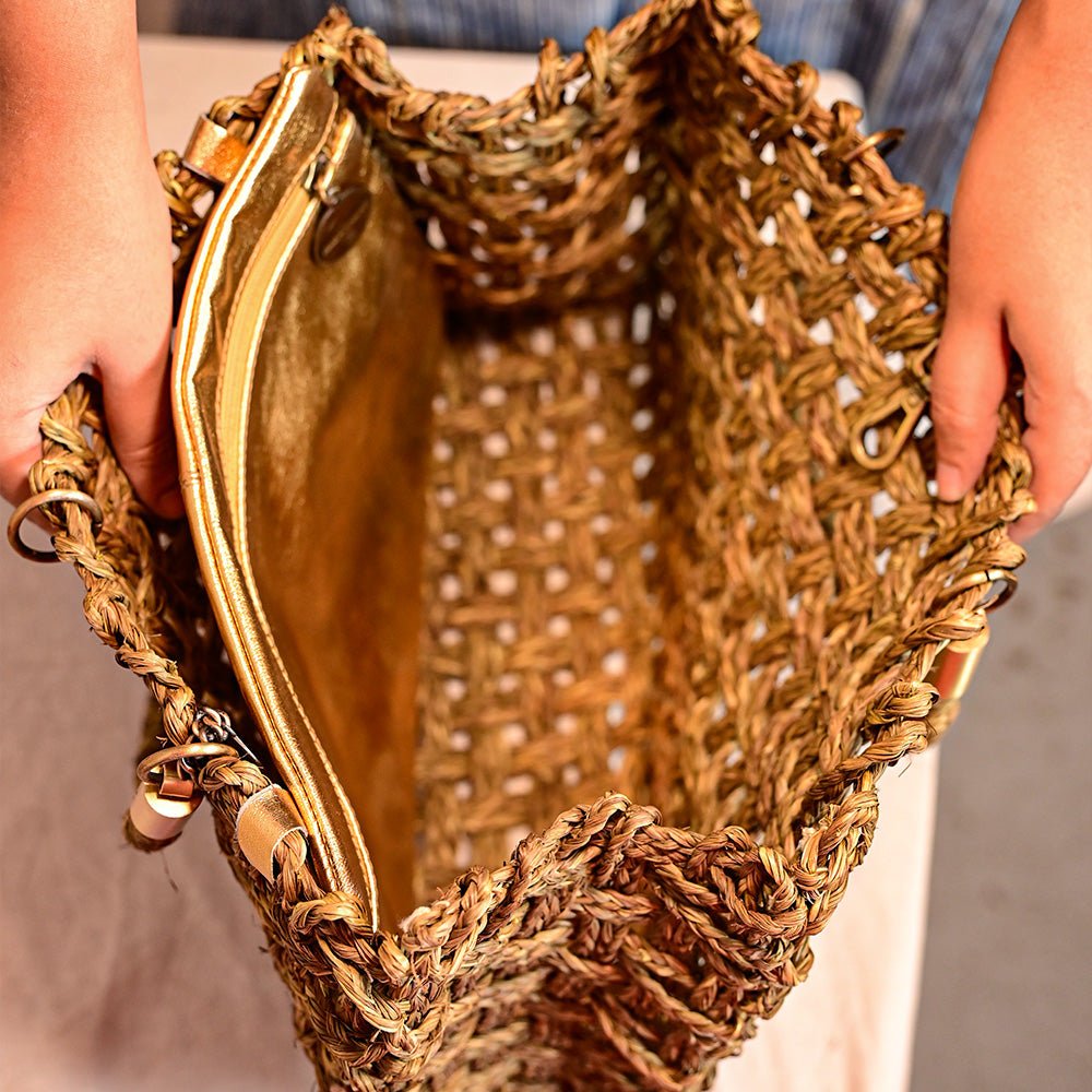 Vegan Mesh Gild - Avocado - Kadam Haat