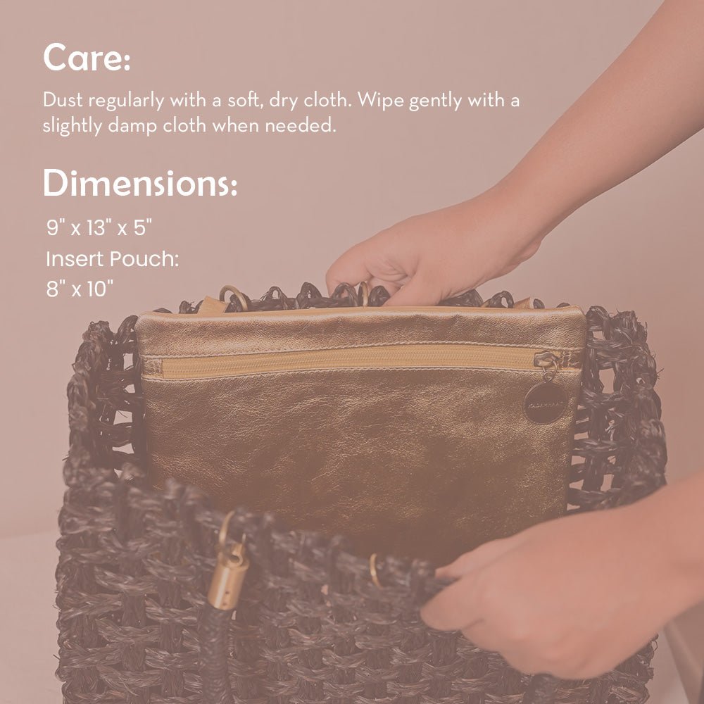 Vegan Mesh Gild - Indigo - Kadam Haat