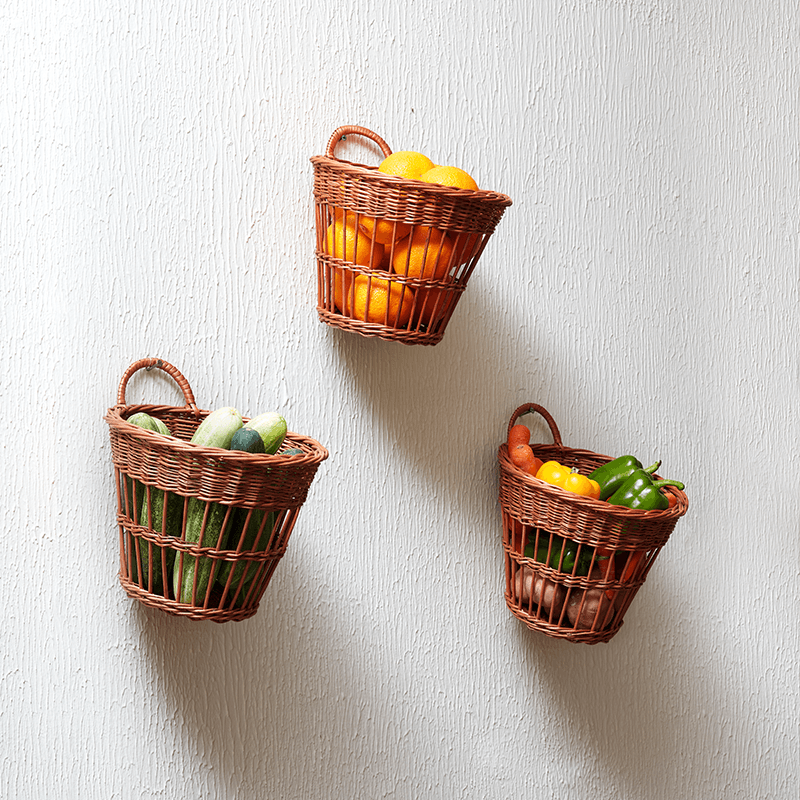 Handmade Wicker Storage Basket - Kadam Haat