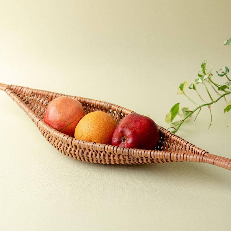 Handmade Wicker Shikara Bowl - Kadam Haat