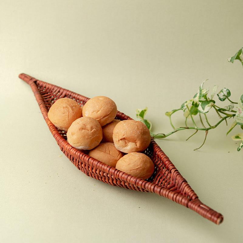 Handmade Wicker Shikara Bowl - Kadam Haat