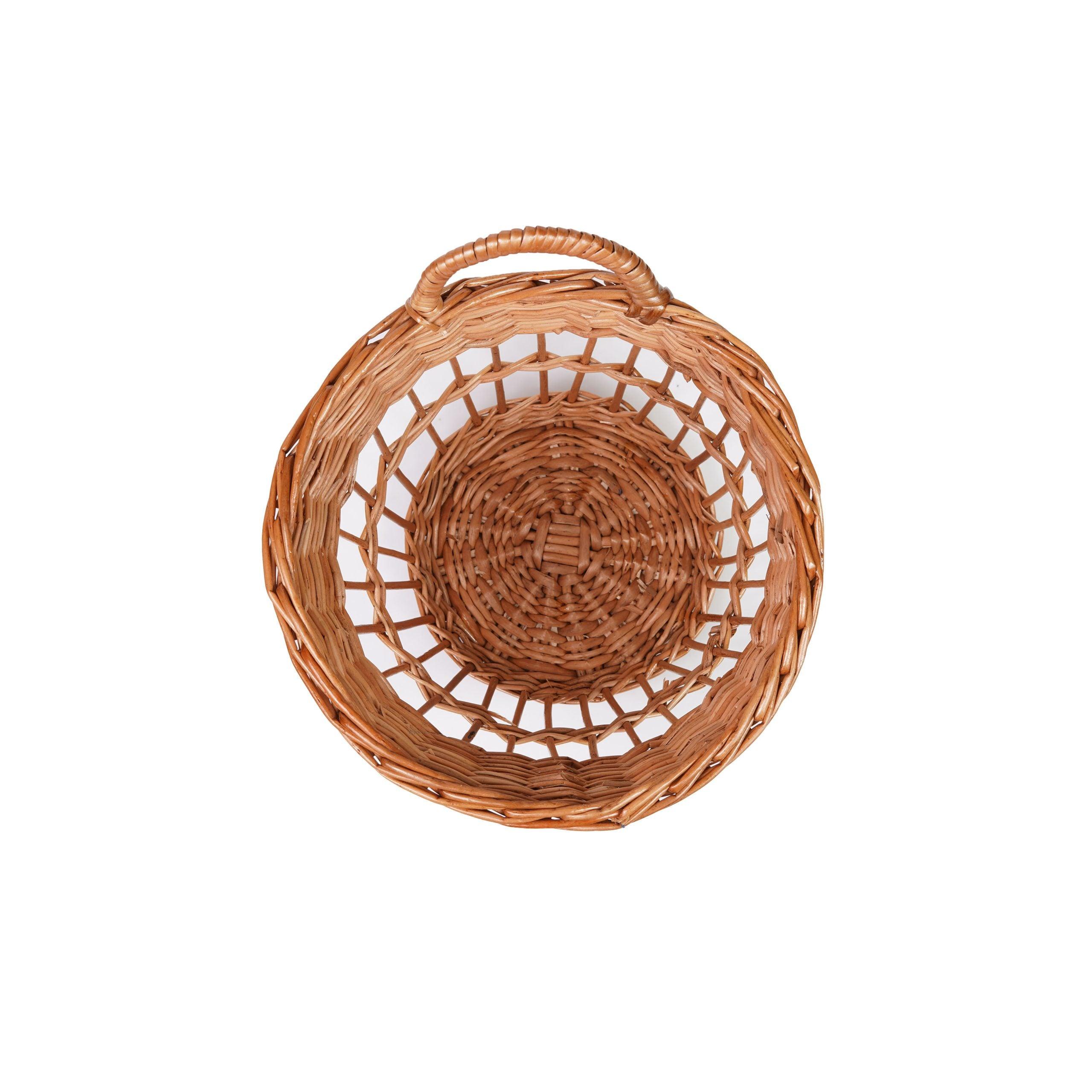 Handmade Wicker Storage Basket - Kadam Haat