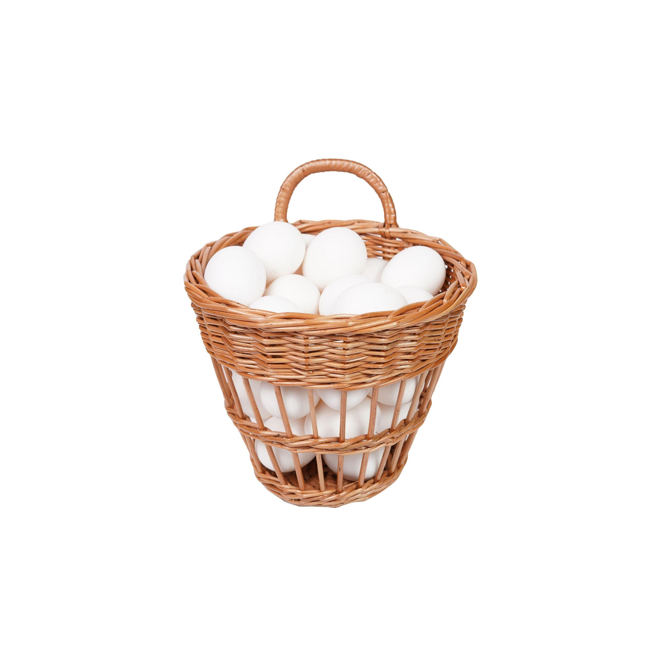 Handmade Wicker Storage Basket - Kadam Haat