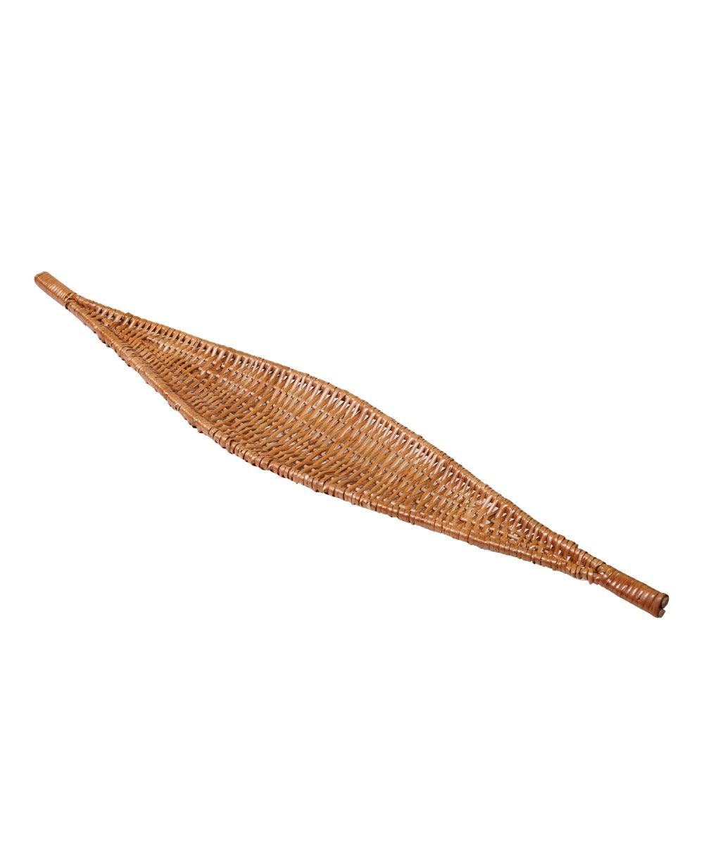 Handmade Wicker Shikara Platter - Kadam Haat
